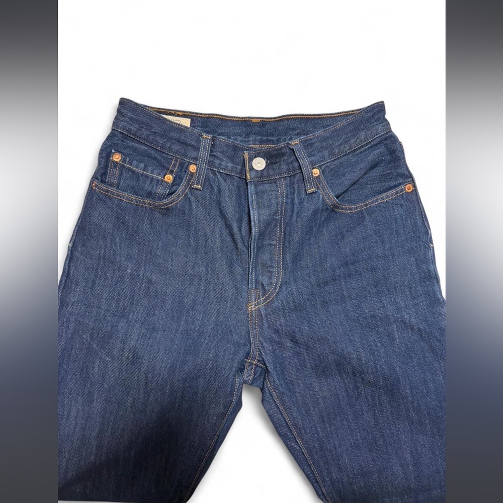Levi’s 501 Dark Wash Blue Denim Jeans Size 27